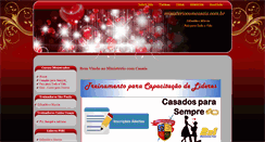 Desktop Screenshot of ministeriocomcasais.com.br